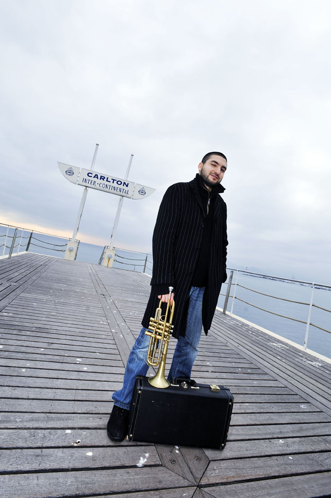 01/28/2007.Cannes.42nd Midem.Close up of Franco Lebanese musician Ibrahim Malouf